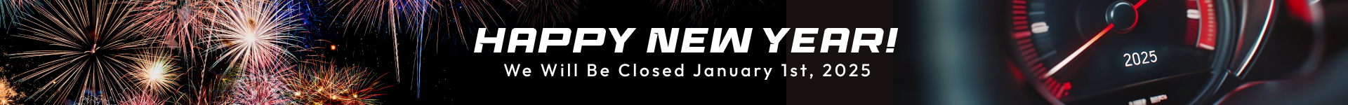 We will be closed January 1st | Heckmann and Thiemann Motors